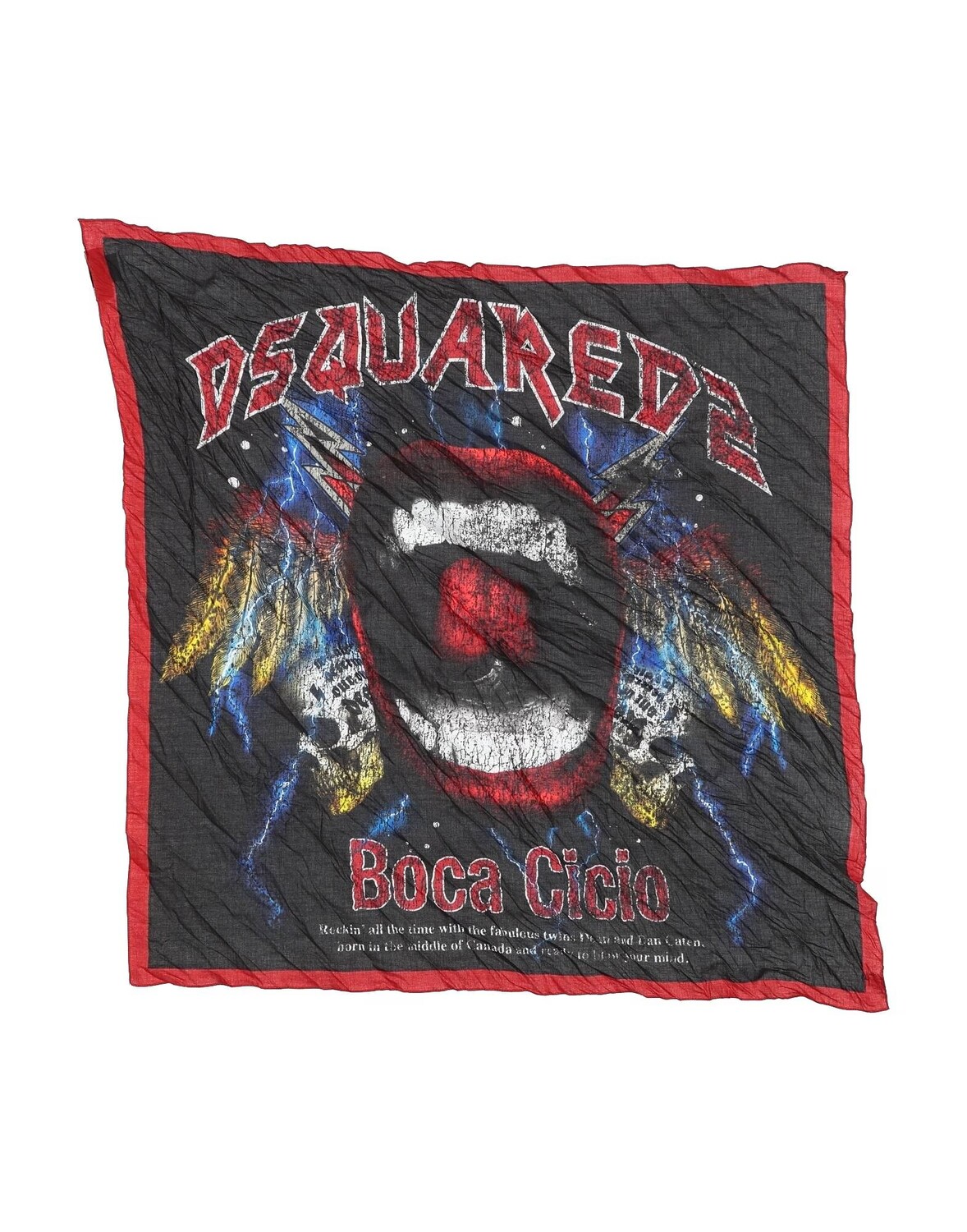 

Шарф Dsquared2, черный