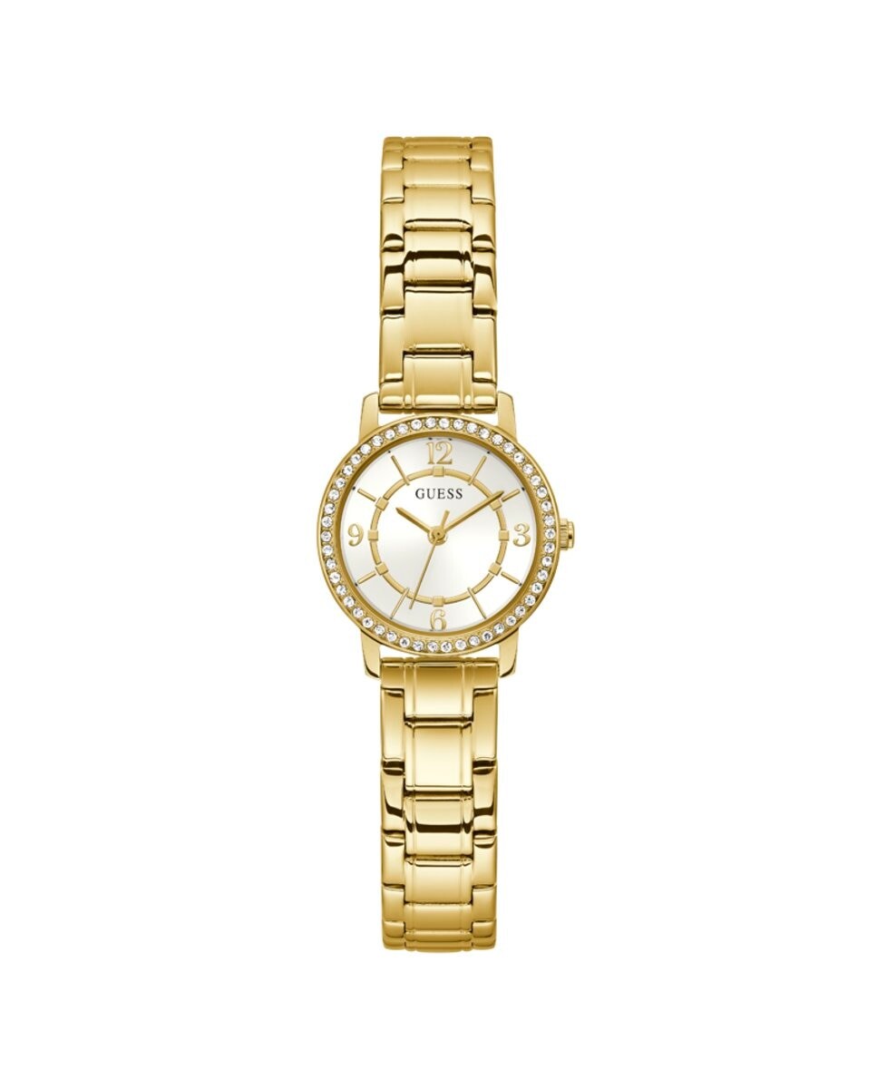 

Женские часы Melody GW0468L2 со стальным и золотым ремешком Guess, золотой