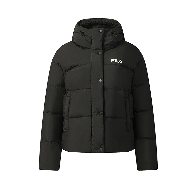 

FILA Оригинальная пуховая куртка женская, Jet Black