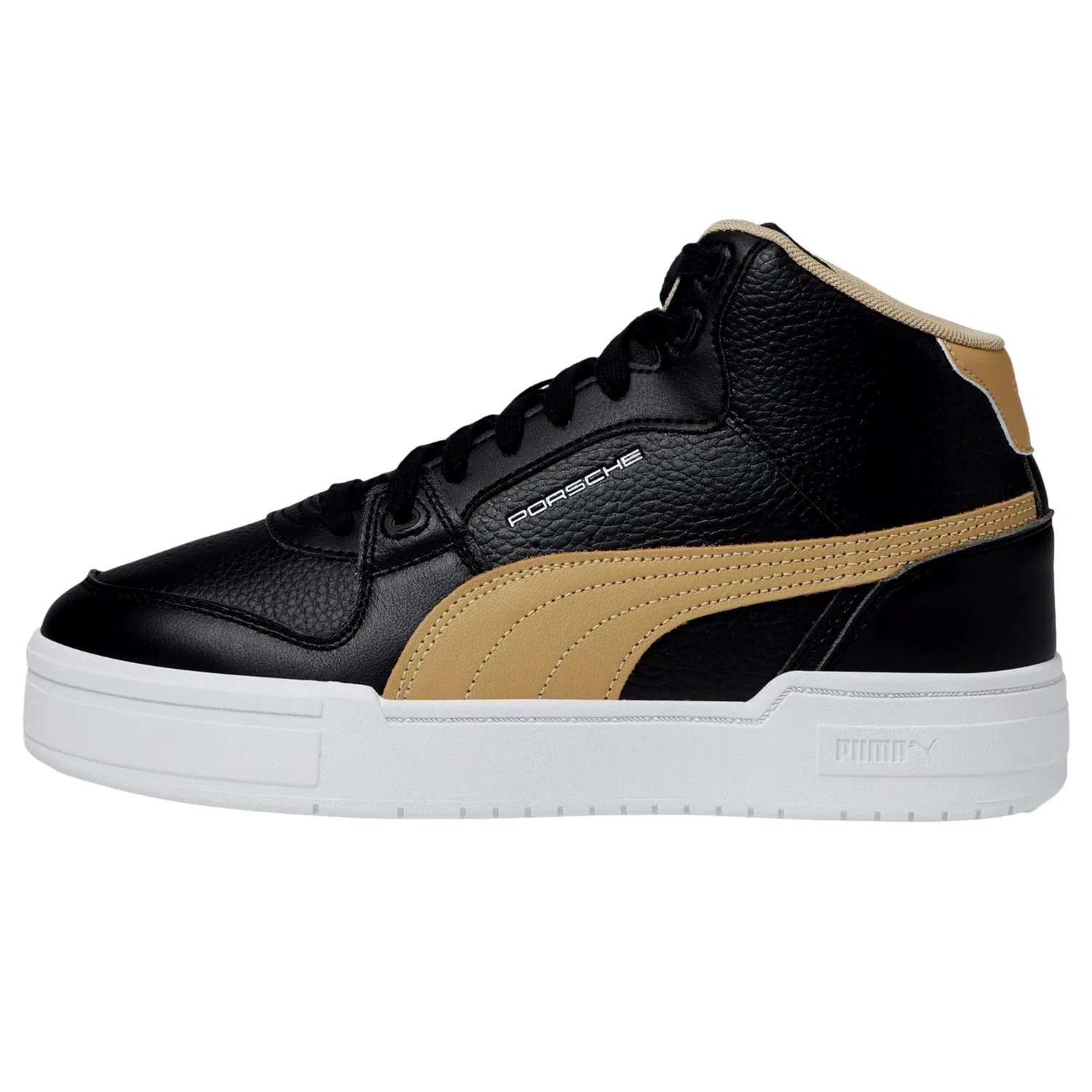 Мужские кроссовки Puma Porsche Legacy California Pro Mid Puma Black / Sand Dune / Puma White 392865-01