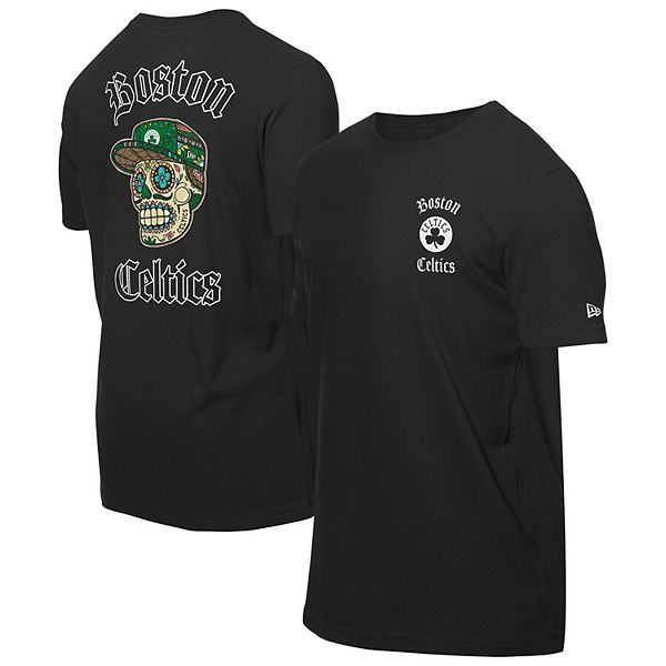 

Мужская черная футболка Boston Celtics Sugar Skulls New Era