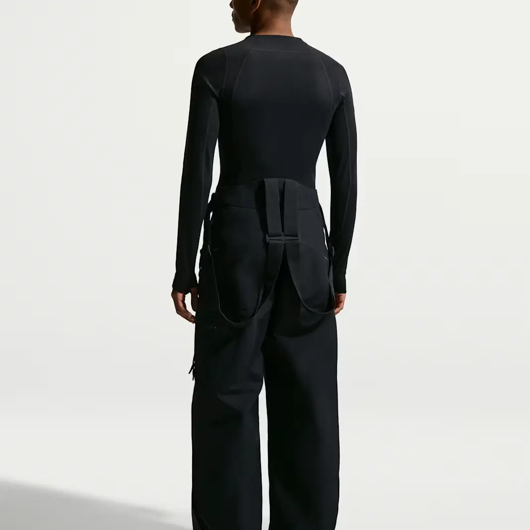 Мужская футболка с длинными рукавами от Jacquemus Nike, черный — фото 4