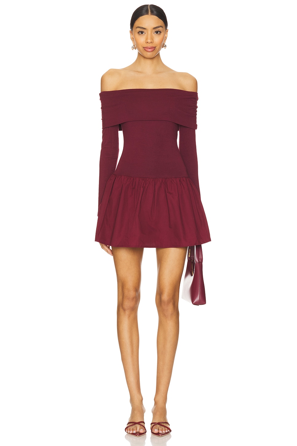 

Мини-платье Madley All The Ways, oxblood
