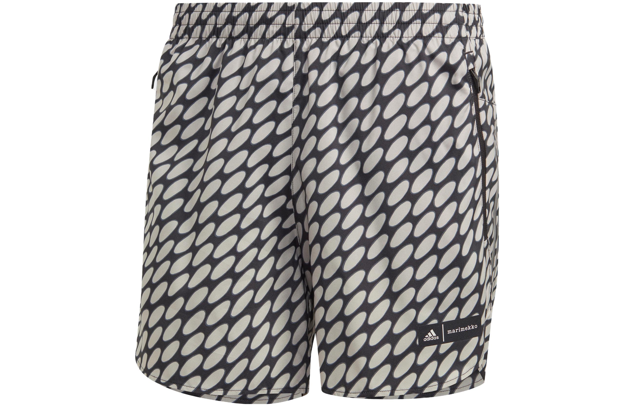 

Marimekko X Adidas Спортивные шорты мужские Преппи Серебристо-серые