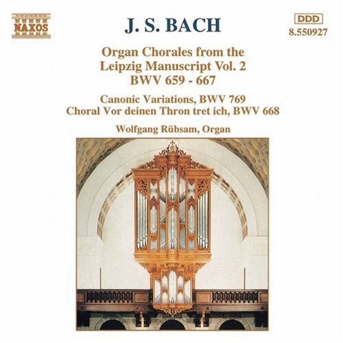 

CD диск Bach / Rubsam: Organ Chorales from the Leipzig Manuscript 2