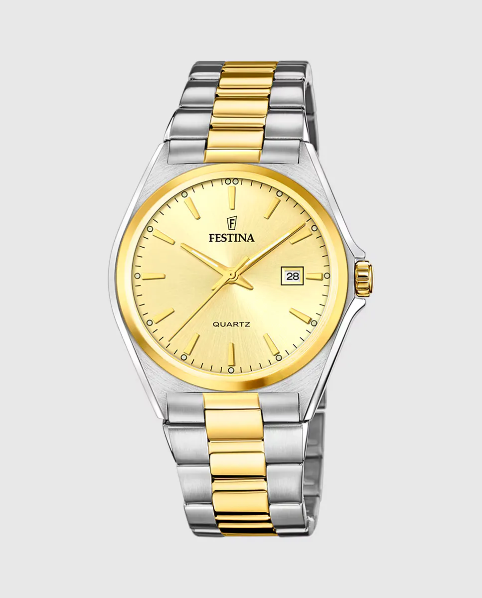

Мужские часы F20554/3 Acero Classico из разноцветной стали Festina, мультиколор