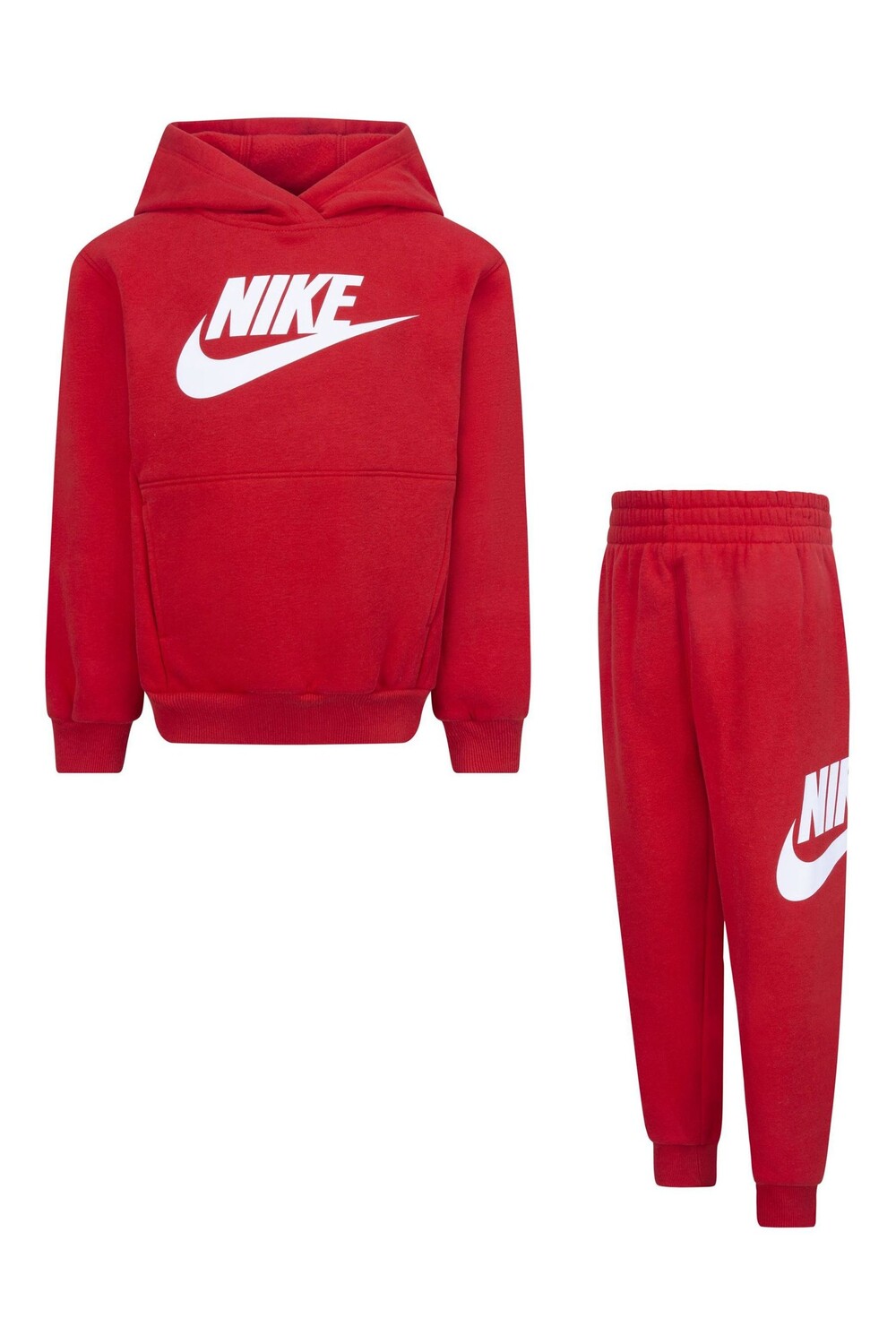 Флисовый спортивный костюм Club для малышей Nike, красный — фото 2