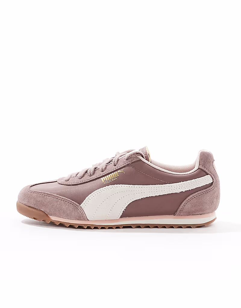 Кроссовки PUMA Arizona светло-коричневого цвета — фото 2