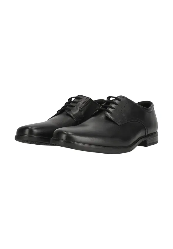Ботинки Clarks, модель Smart lace ups, черный — фото 2
