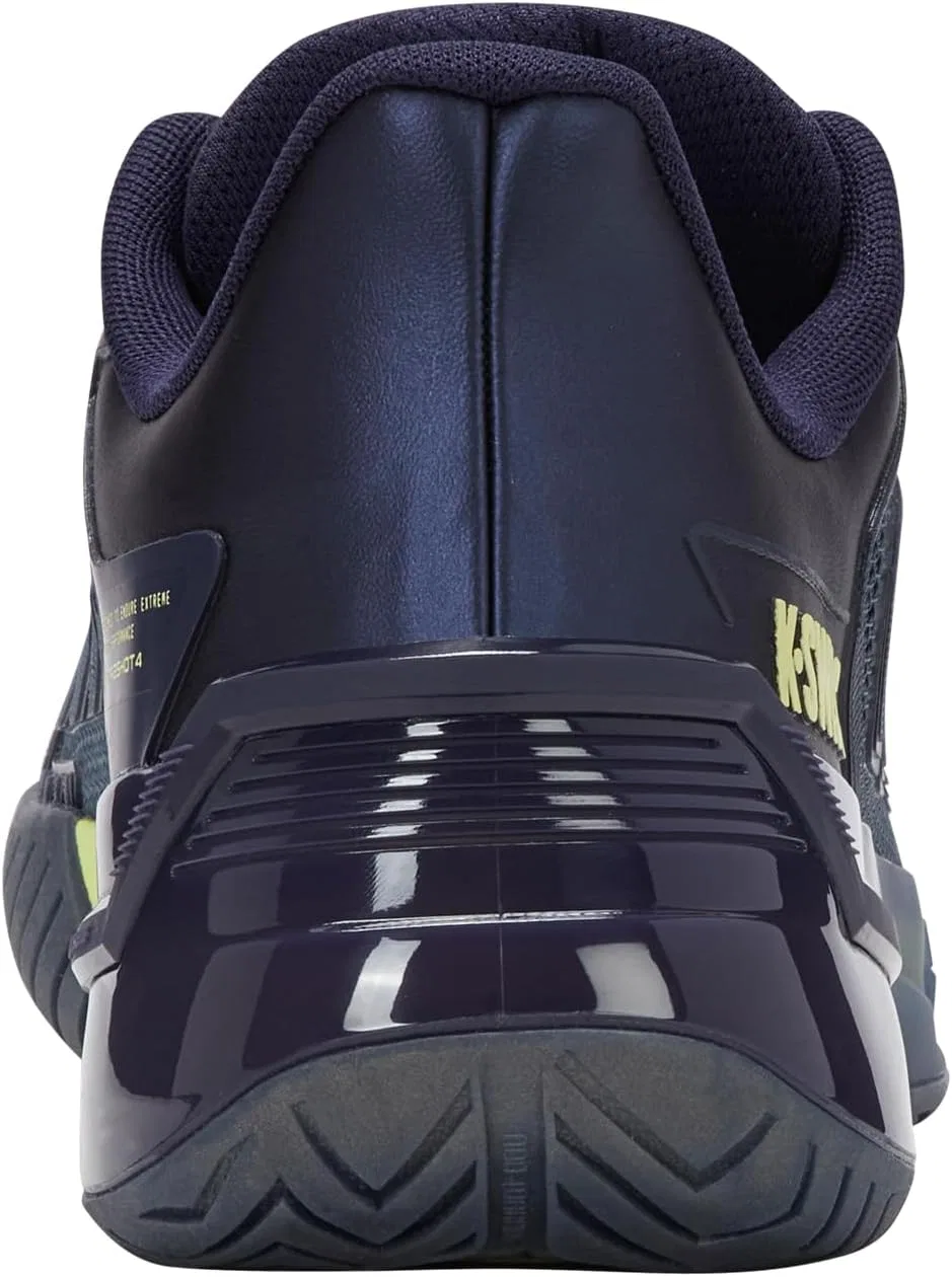 Кроссовки теннисные K-Swiss Ultrashot 4, Vintage Indigo/Naval Academy/Luminary Green — фото 4