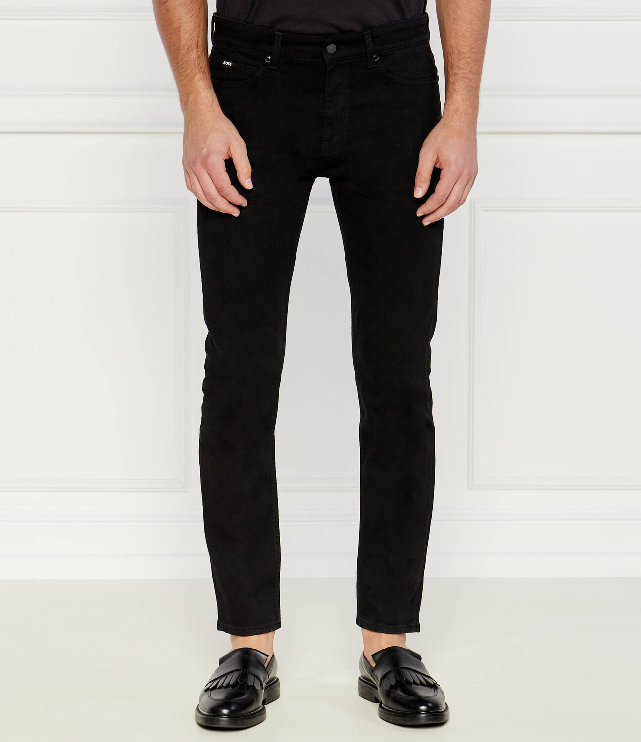 

Джинсы BOSS BLACK H-Delaware Slim Fit, черный