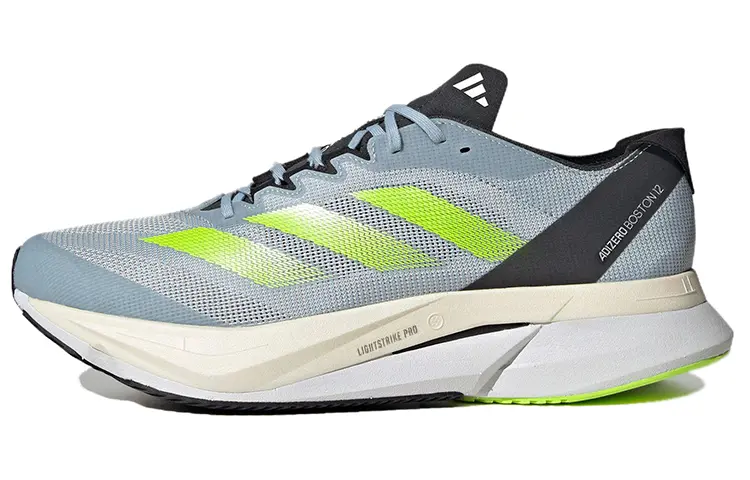 

Кроссовки adidas Adizero Boston 12 Wonder Blue Lucid Lemon Carbon, синий/желтый