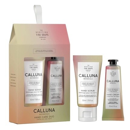 

Scottish Fine Soaps Calluna Hand Care Duo Крем для рук 30 мл Скраб для рук 50 мл