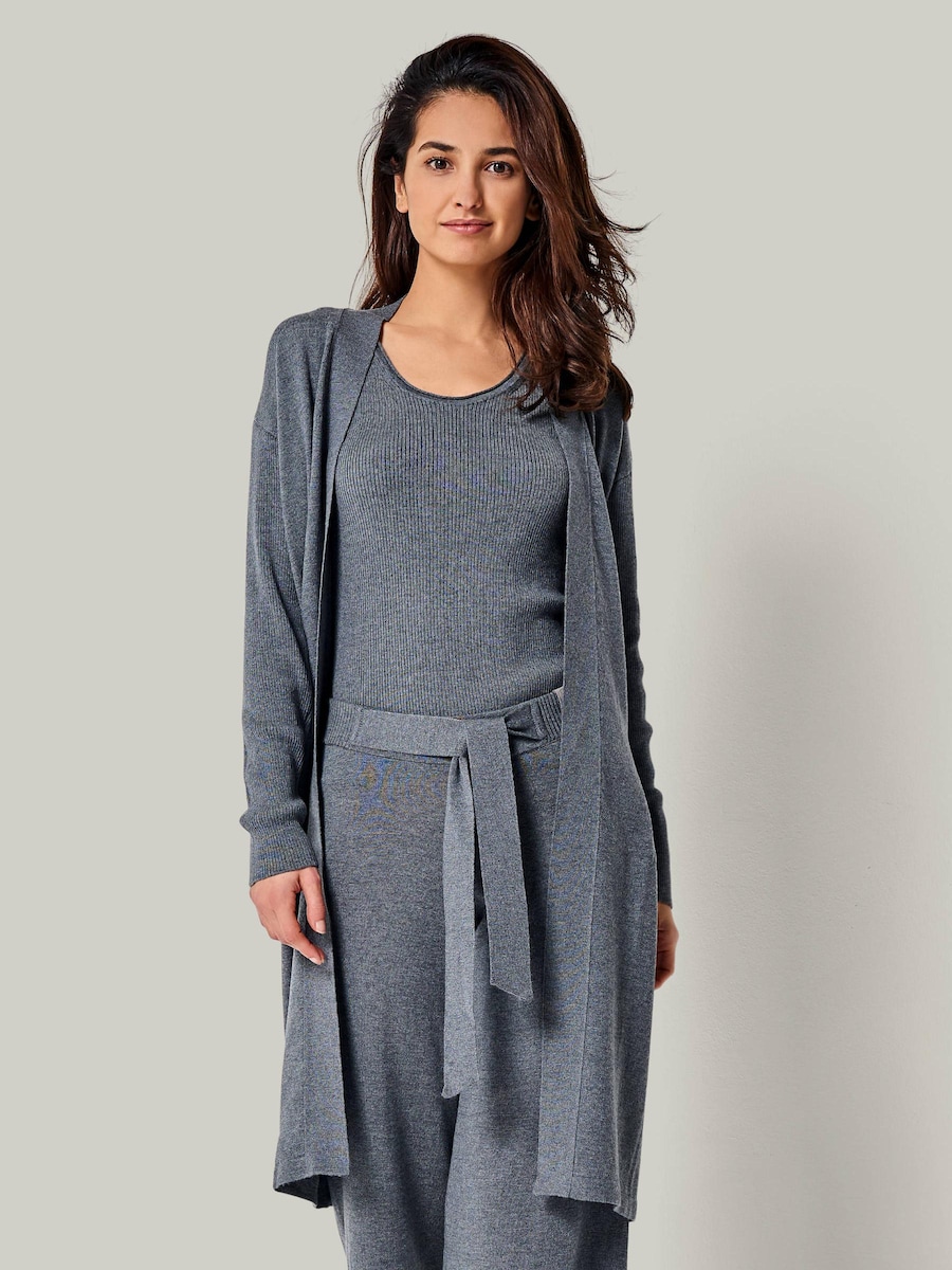 

Вязаный кардиган YOU LOOK PERFECT BLOSSOM, антрацит