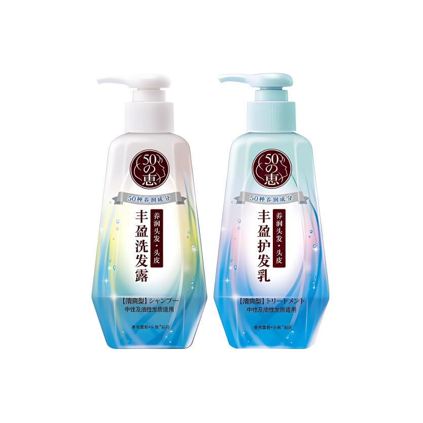 

Набор шампунь и кондиционер 50 hui is rich and refreshing уход за волосами питательный 250мл+250мл Mentholatum