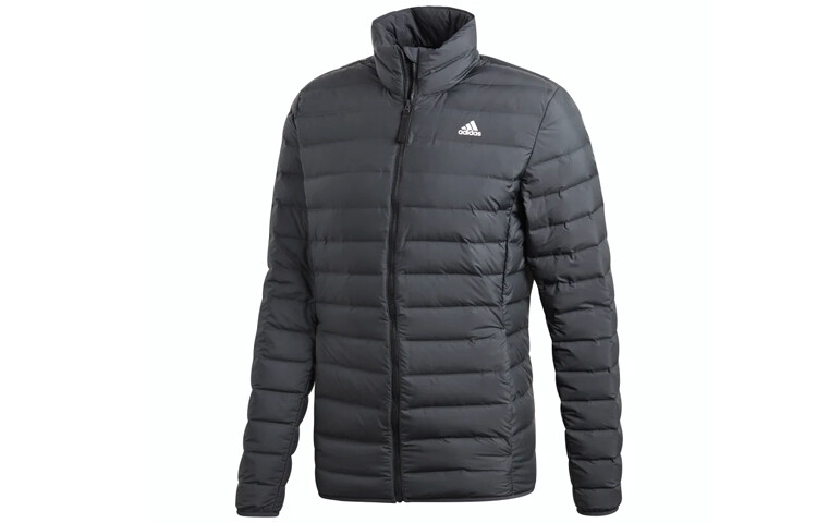 

Пуховик мужской угольно-черный Adidas, черный