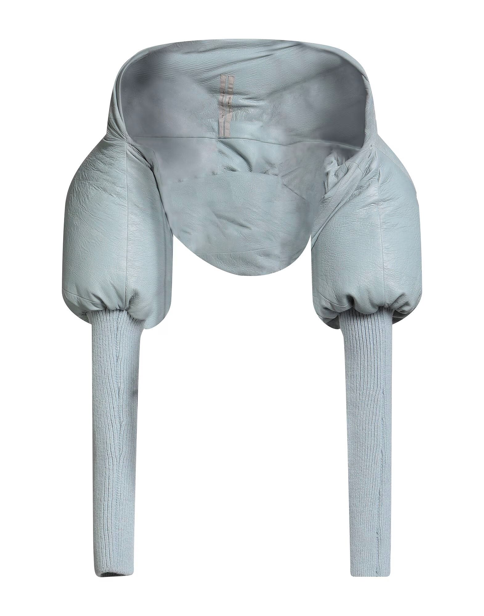 

Укороченный блейзер Rick Owens, светло-голубой