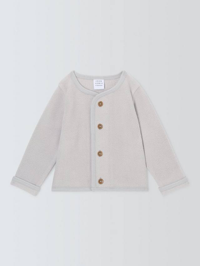 

Детская флисовая куртка John Lewis, серый