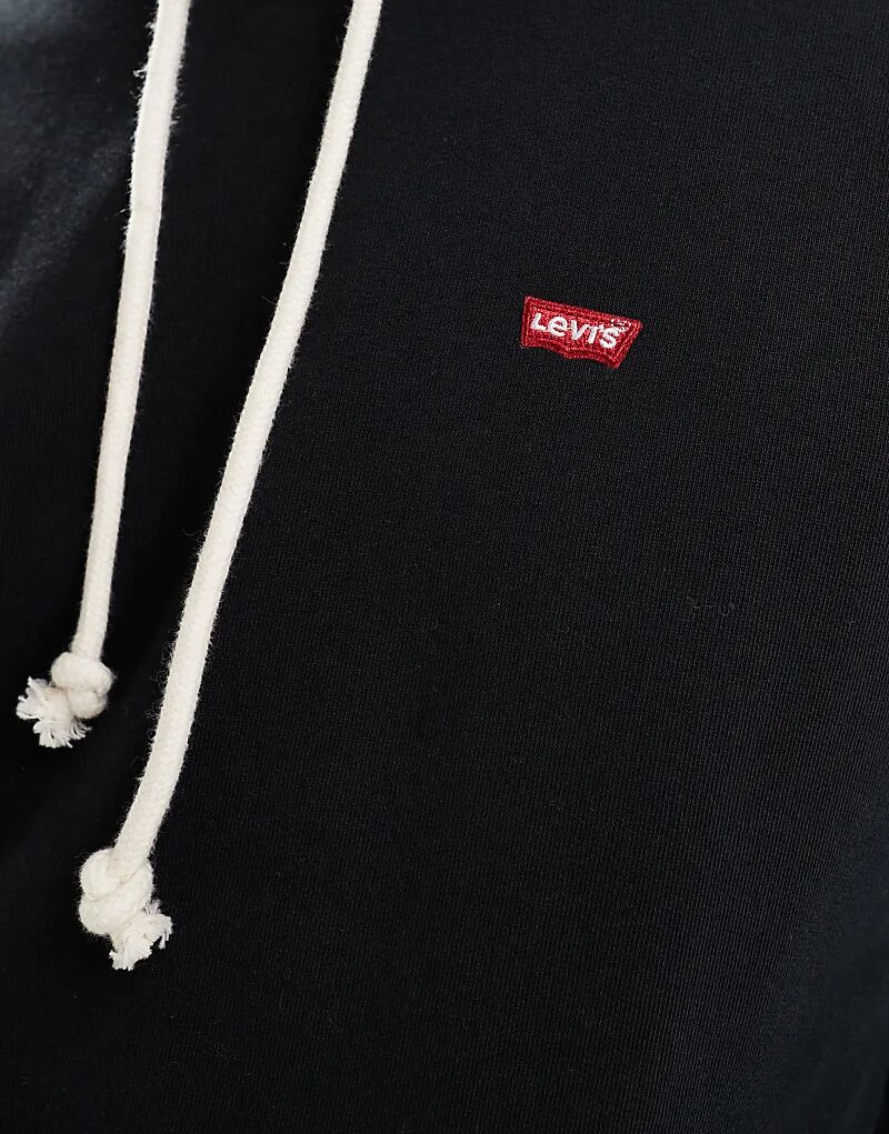 Оригинальная толстовка с логотипом Hallmark черного цвета Levi's — фото 3