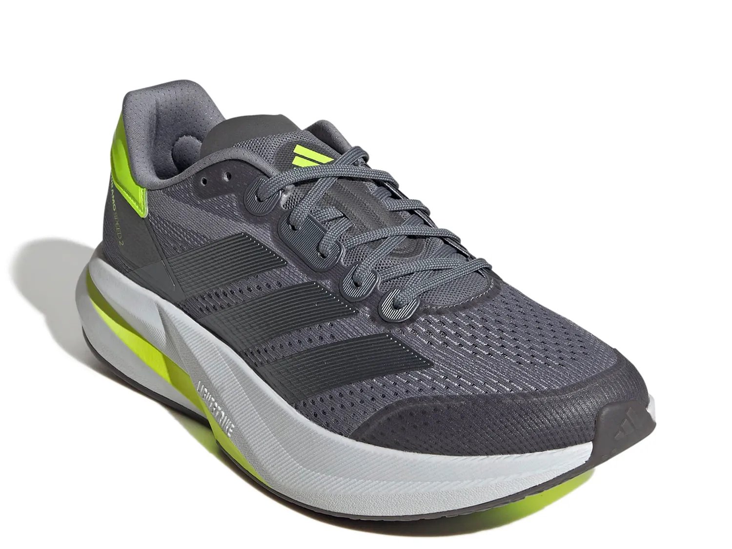 

Кроссовки adidas Duramo Speed 2 Running Shoe - Men's, серый/зеленый