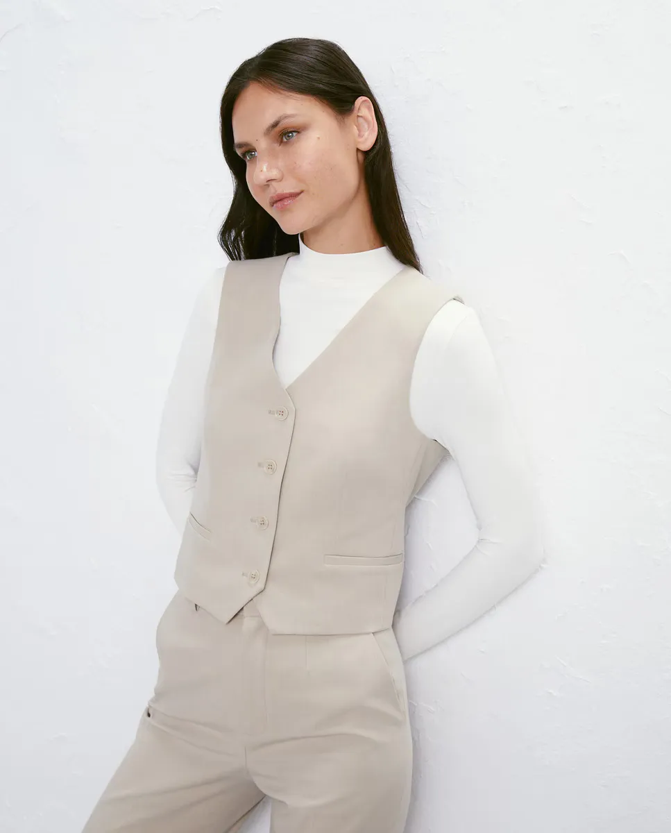 

Женское платье-жилет Easy Wear, коричневый