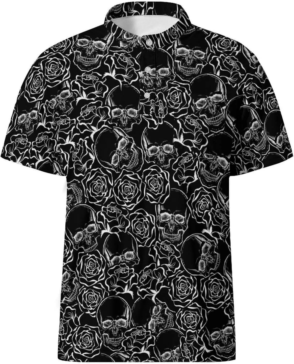 

Футболка Henley для мужчин, спортивная, с коротким рукавом INZVKJLU