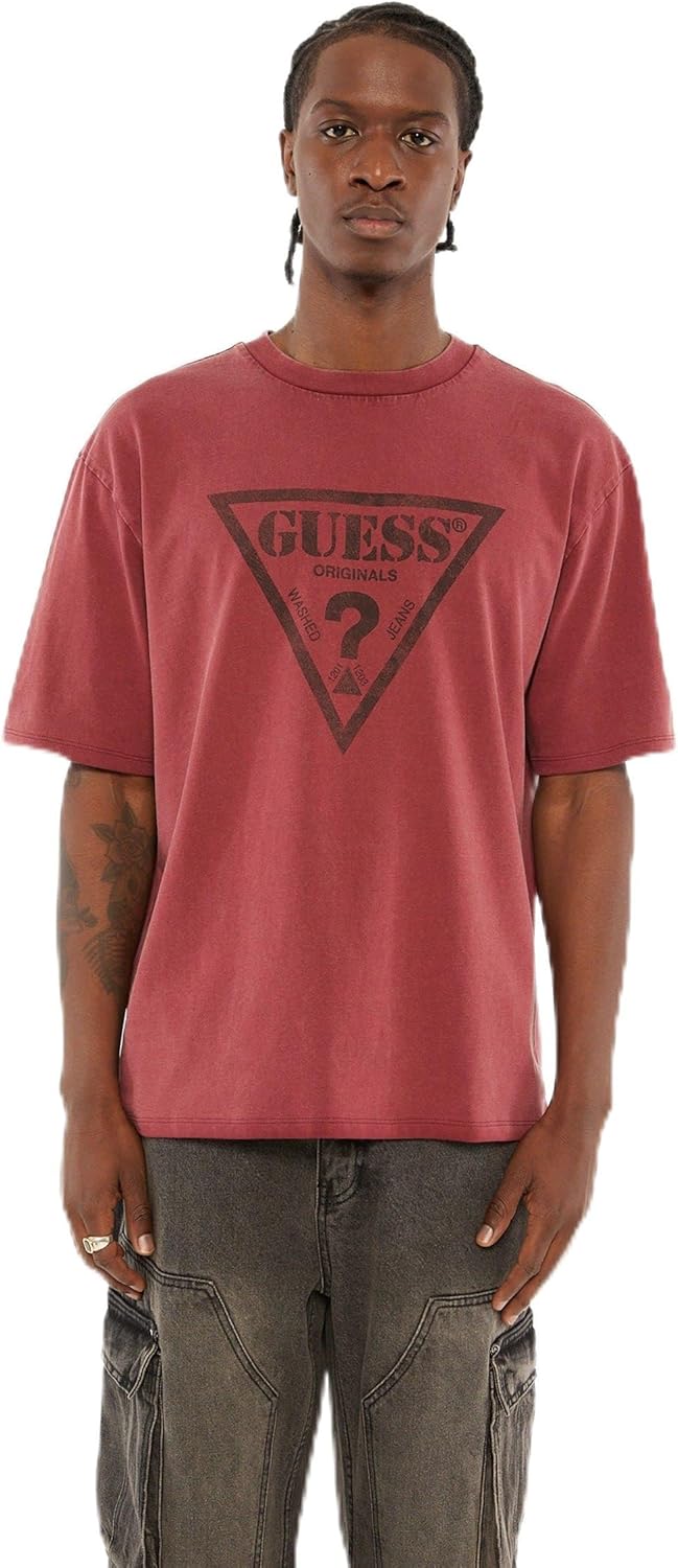 

Футболка GUESS Originals с треугольным вырезом, Vino Multi, Черный, Футболка GUESS Originals с треугольным вырезом, Vino Multi