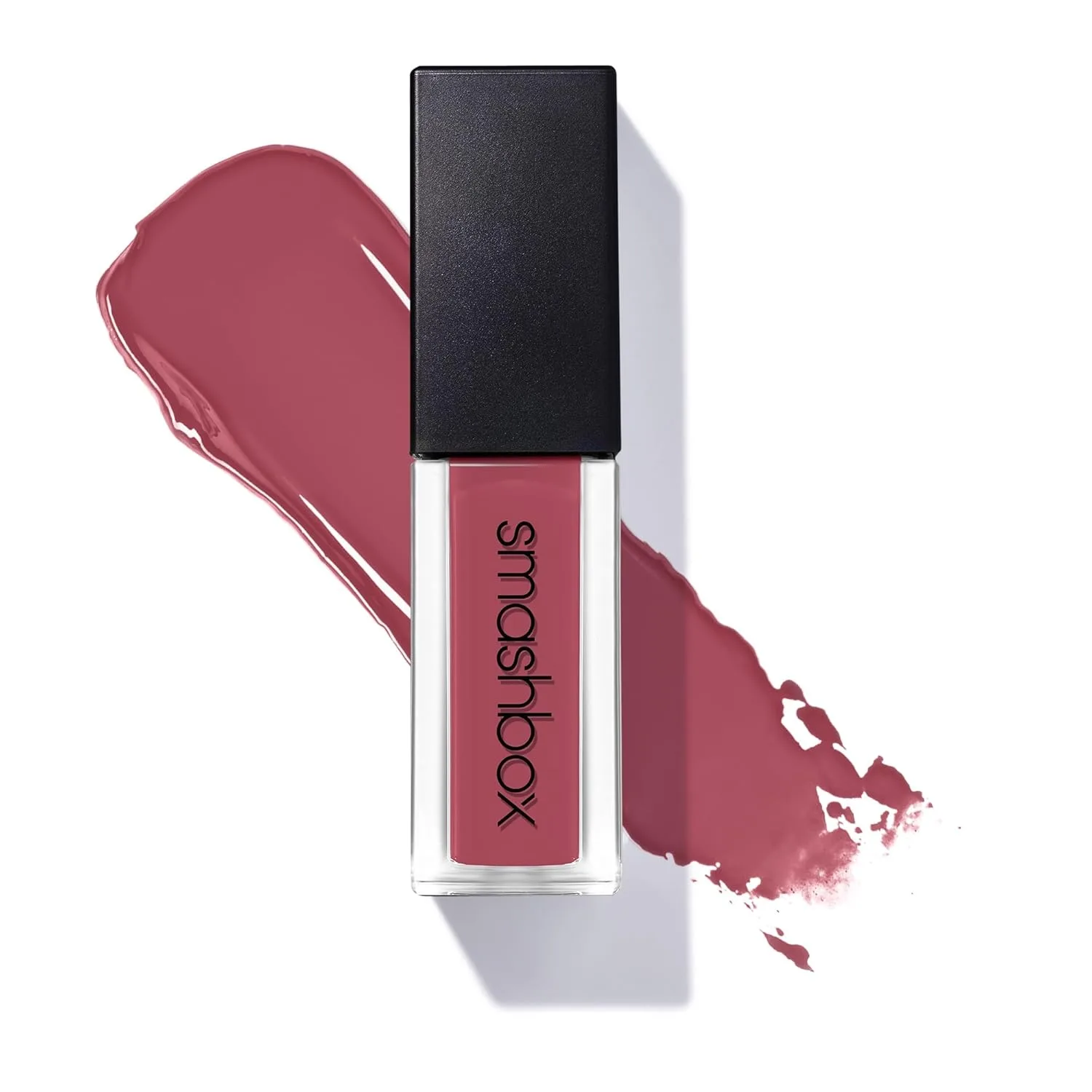 Жидкая матовая помада Smashbox Always On Longwear | Стойкая, водостойкая и не сушит губы., 07 - Gula-Bae (Cool Rose)