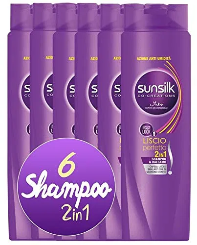 Шампунь и кондиционер 2 в 1 Smooth Perfect от Sunsilk (6 штук по 250 мл) Sunsilk