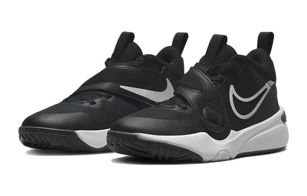 Кроссовки team hustle d 11 баскетбольные кроссовки Nike, черный — фото 3