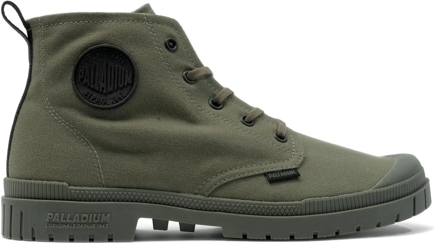 Ботинки Palladium Pampa Sp20 Hi Canvas 76838305M, Olive Green
