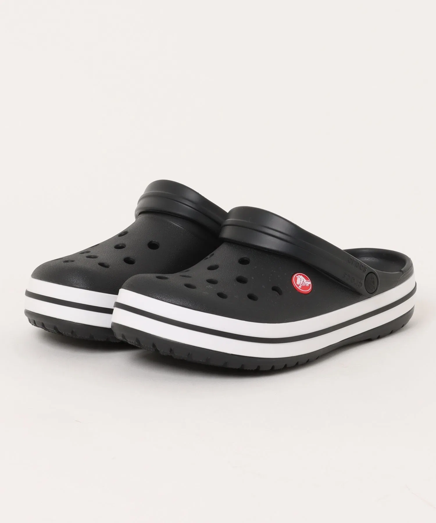 Мужские сабо Crocs Crocband лёгкие чёрные