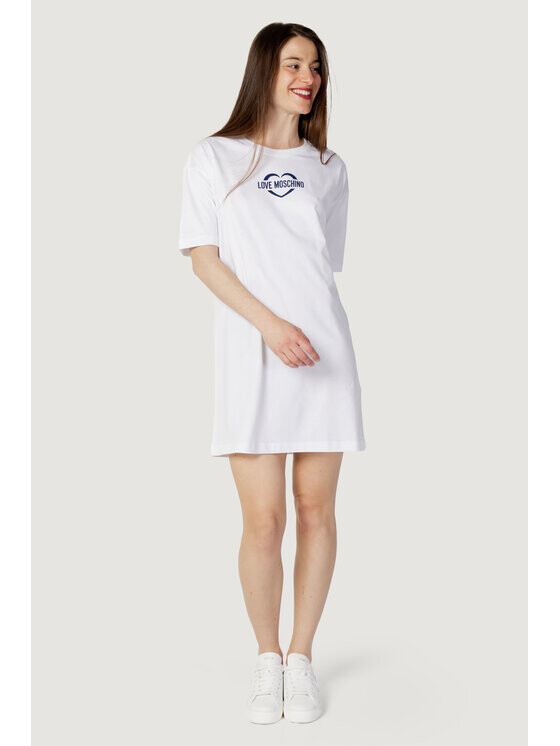 

Дневное платье to fit Love Moschino, белый