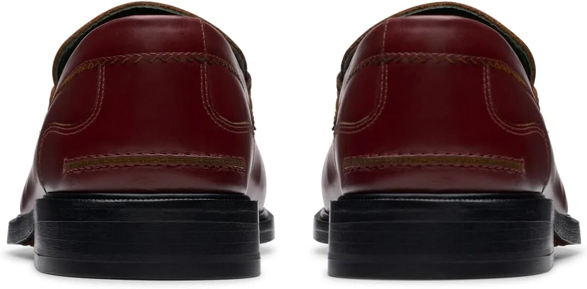 Туфли Clarks Originals Unisex Craftjames Lo Shoe, Wine Leather — фото 3