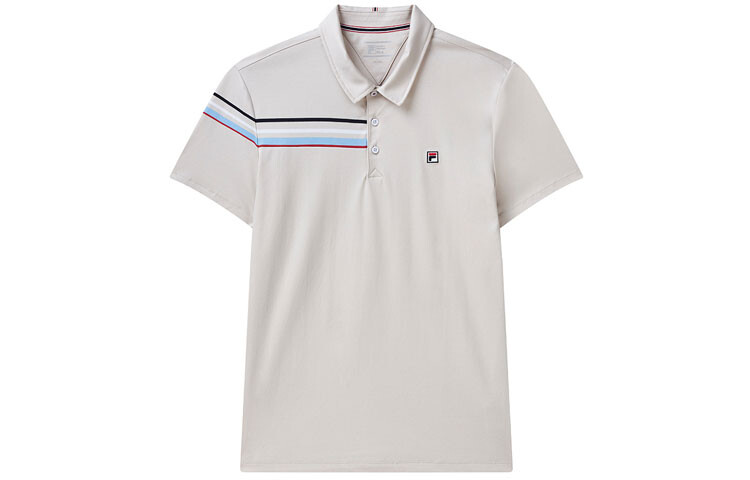 

Рубашка поло мужская Moonlight Grey Fila, серый