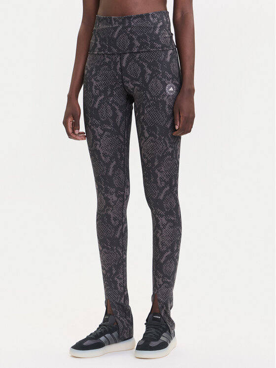 

Леггинсы slim fit Training Rolltop Splitcuff JW4575 Adidas By Stella Mccartney, серый