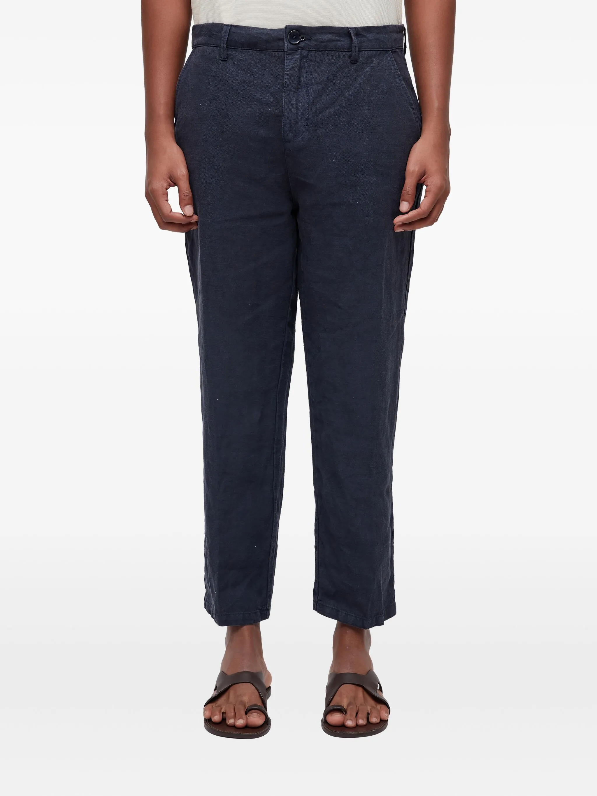 

Льняные брюки чинос Osklen, синий