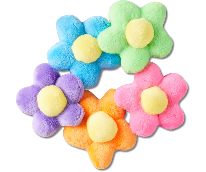 

Джиббитсы Plush Flower Power 5 Pack Crocs