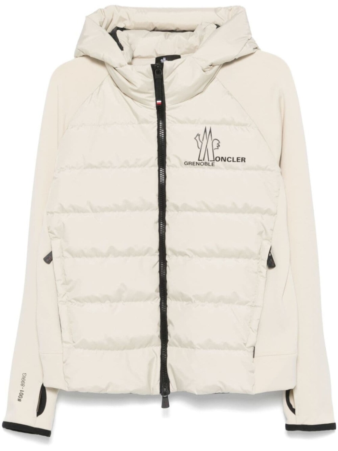 

Moncler Grenoble утепленная спортивная куртка на молнии, серый