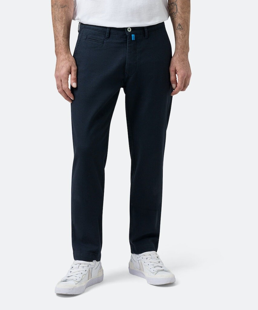 

Тканевые брюки Pierre Cardin Lyon tapered, синий
