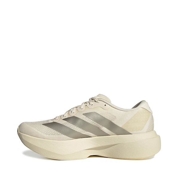 Кроссовки Womens adidas Adizero EVO SL Athletic Shoe, цвет Wonder White/Cyber Metallic/Warm Vanilla