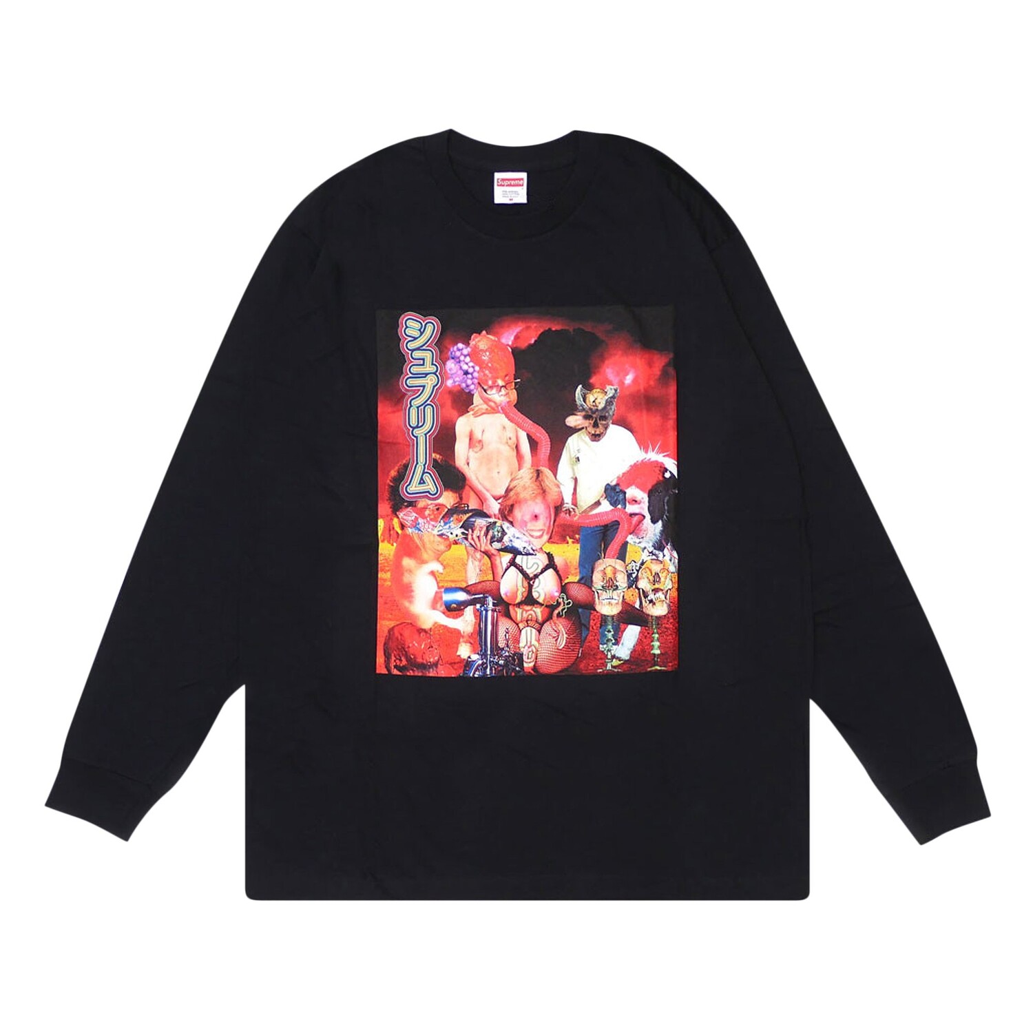 

Футболка с длинными рукавами Supreme Sekintani La Norihiro, цвет Черный