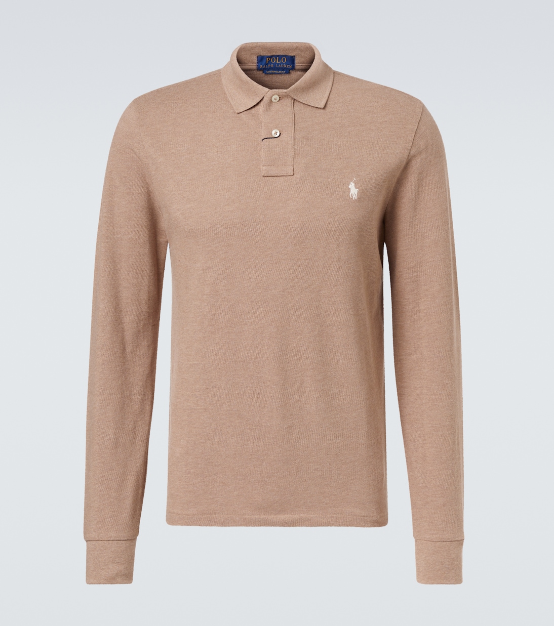 

Хлопковая пике-поло Polo Ralph Lauren, Grey Cloud Heather