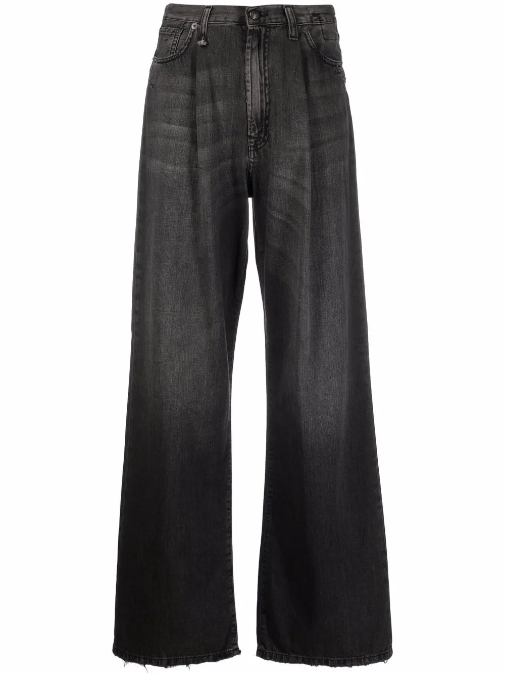 

Широкие джинсы Ellery R13, серый