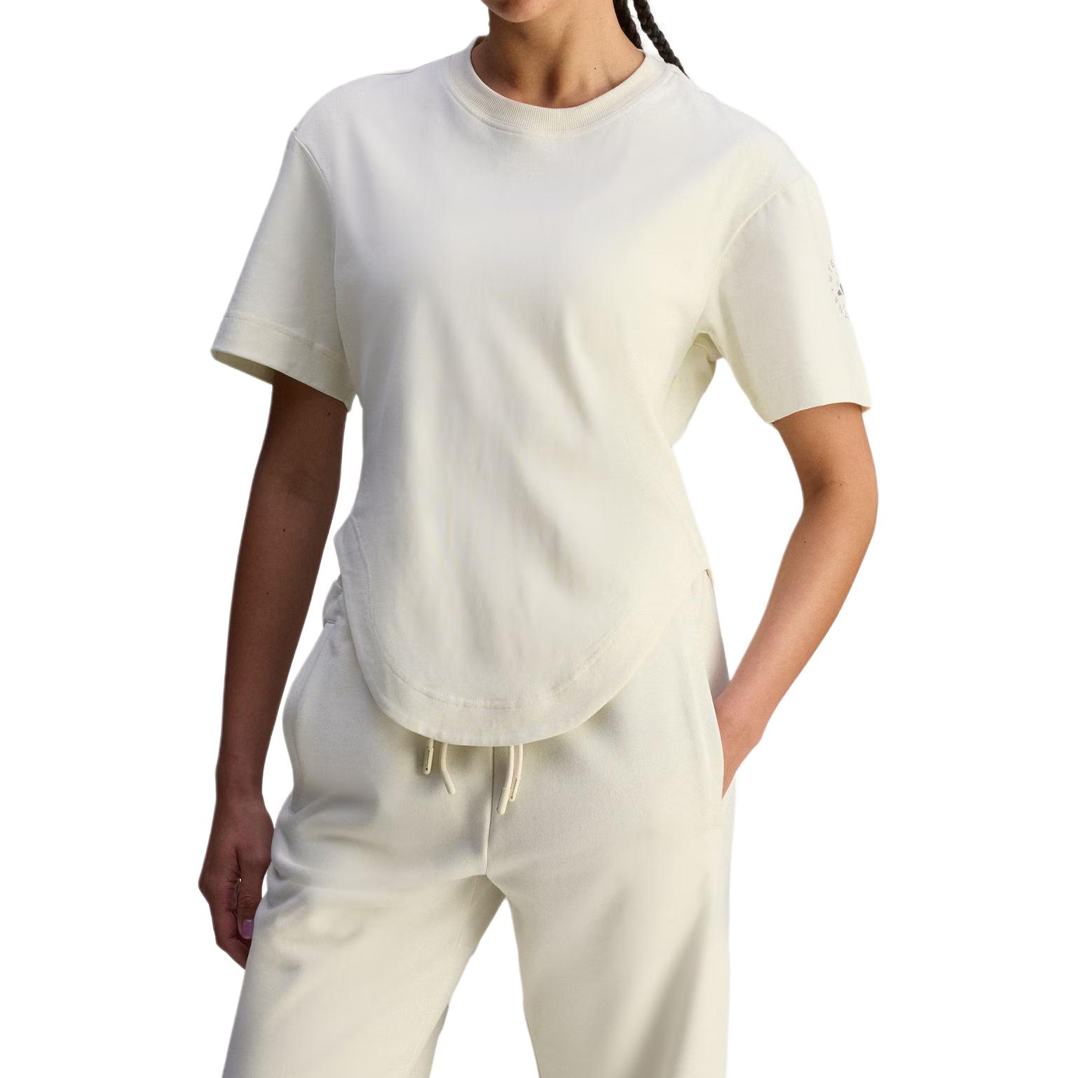 

Футболка Stella McCartney для женщин Adidas, Almond Milk Color, Белый, Футболка Stella McCartney для женщин Adidas, Almond Milk Color