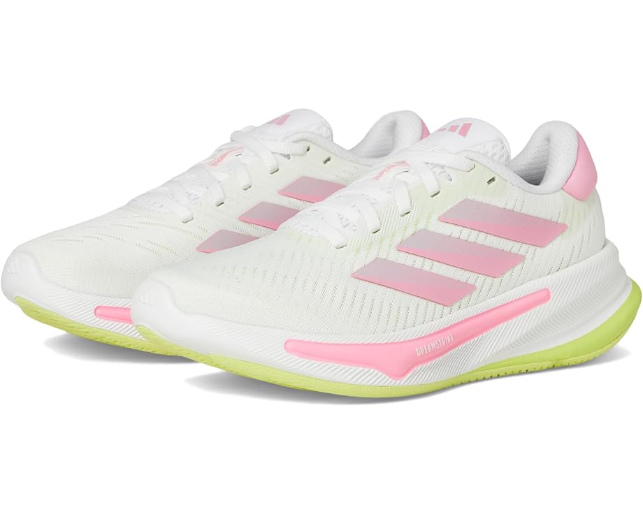 

Кроссовки adidas Kids Supernova Ease Running Shoes, цвет White/Bliss Pink/Pulse Lime
