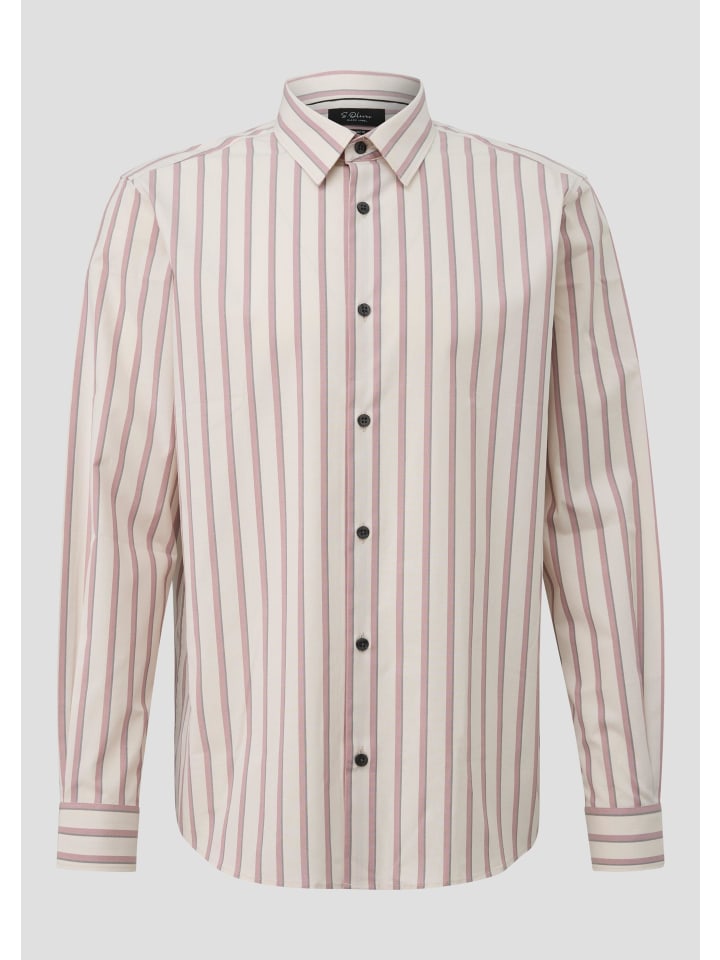 

s.Oliver Рубашка 90G1_светло-бежевого цвета