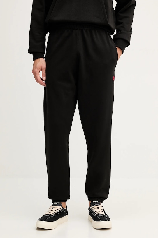 

Хлопковые спортивные брюки Kenzo, черный
