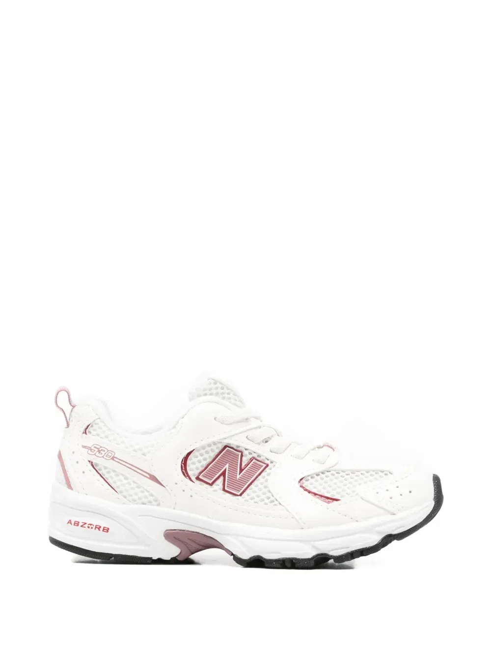 Кроссовки 530 с сетчатыми вставками New Balance Kids, бежевый