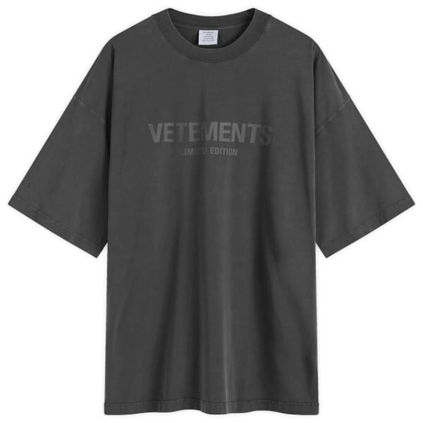 

Футболка ограниченного выпуска Vetements, черный